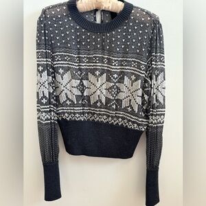 Dolce & Gabana silk deconstructed sweater